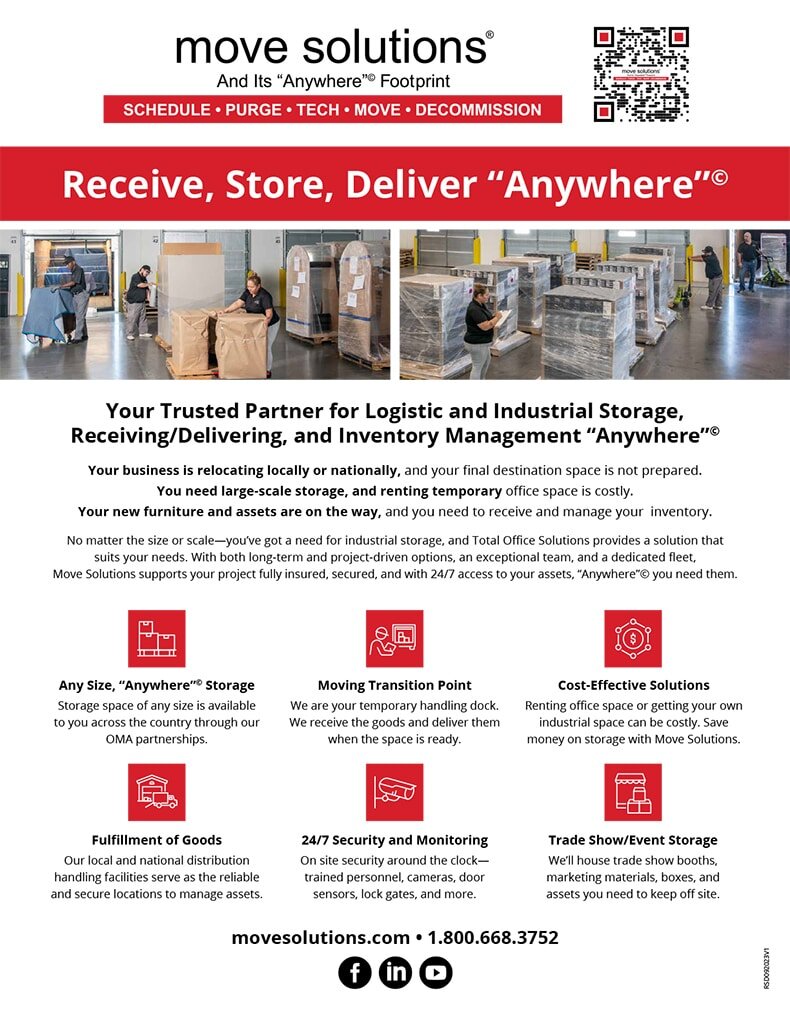 Receive, Store, Deliver Brochure