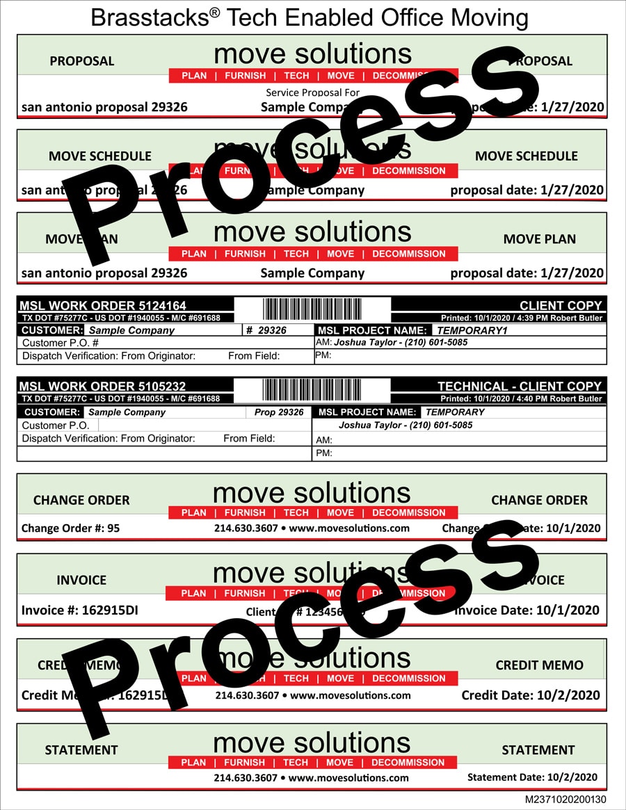 Tech Enabled Office Moving - BrassTacks CRM