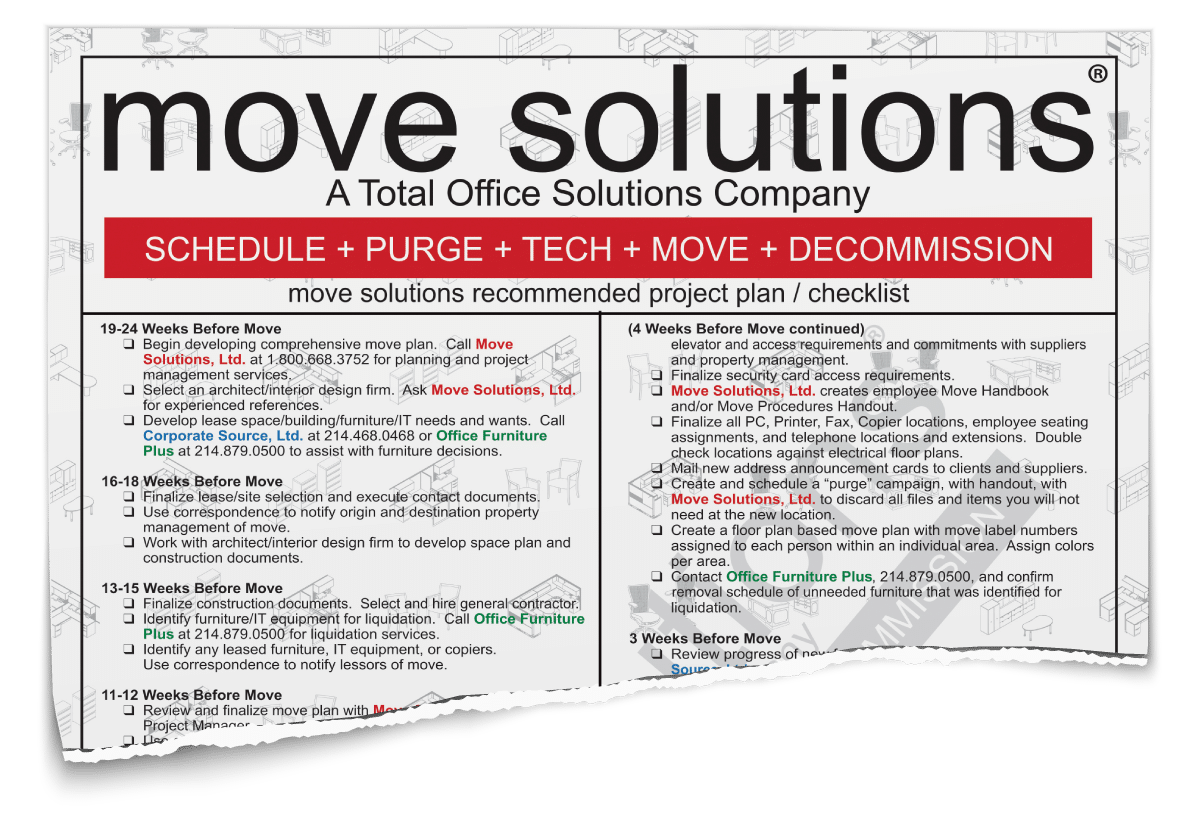Planning An Office Move Starts With Listening & Planning office move planning